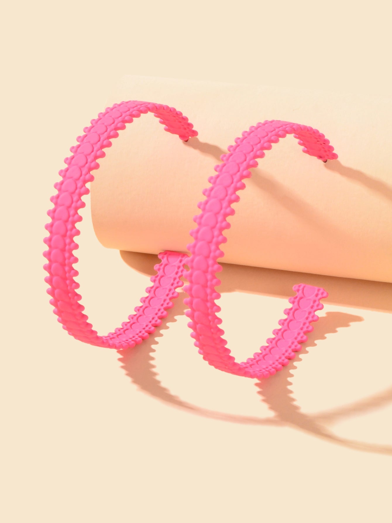 Candy Color Classic Retro 80's Circle Open Hoop Circle Earrings Costume Party
