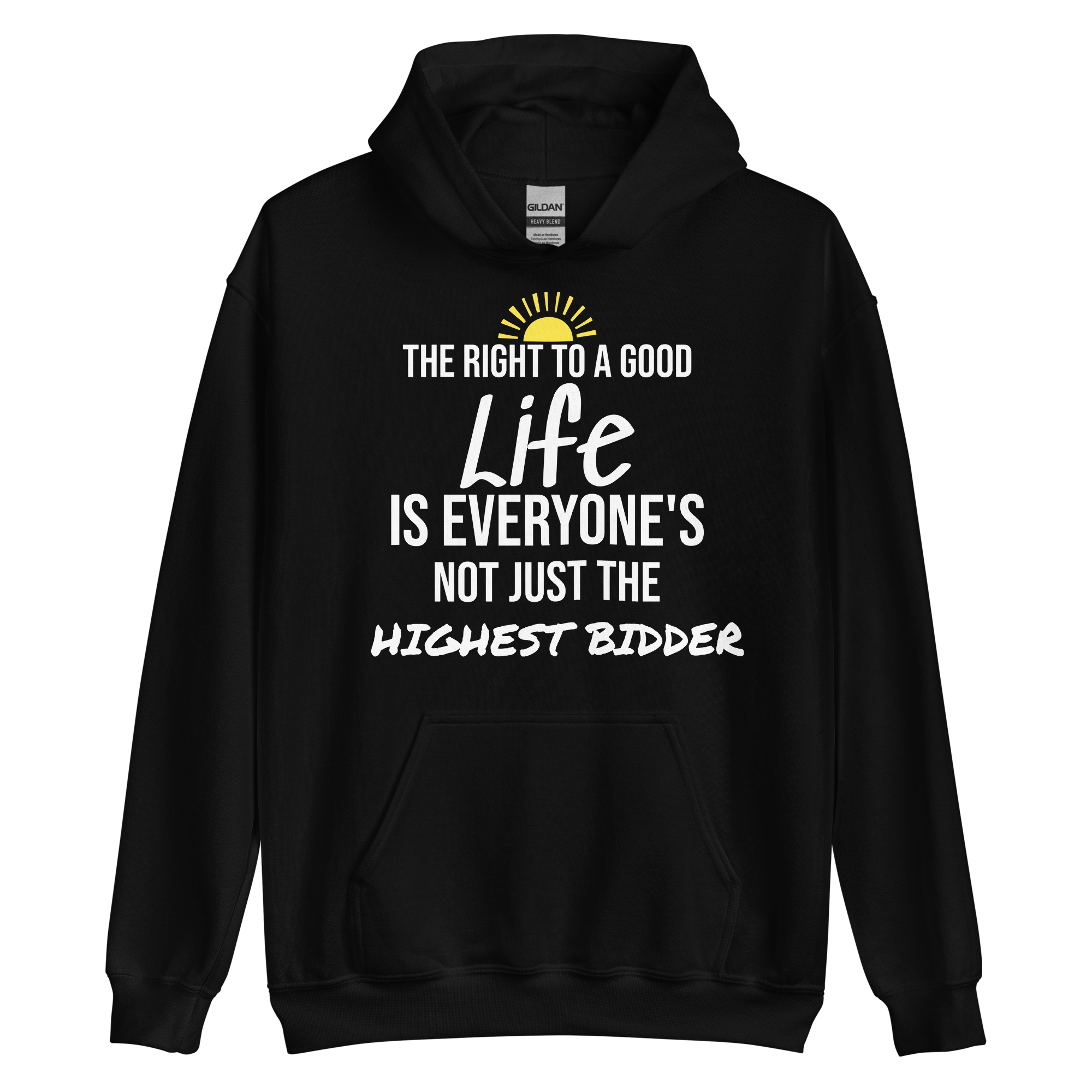 Labor Day Hoodie: Life Is Everyone's