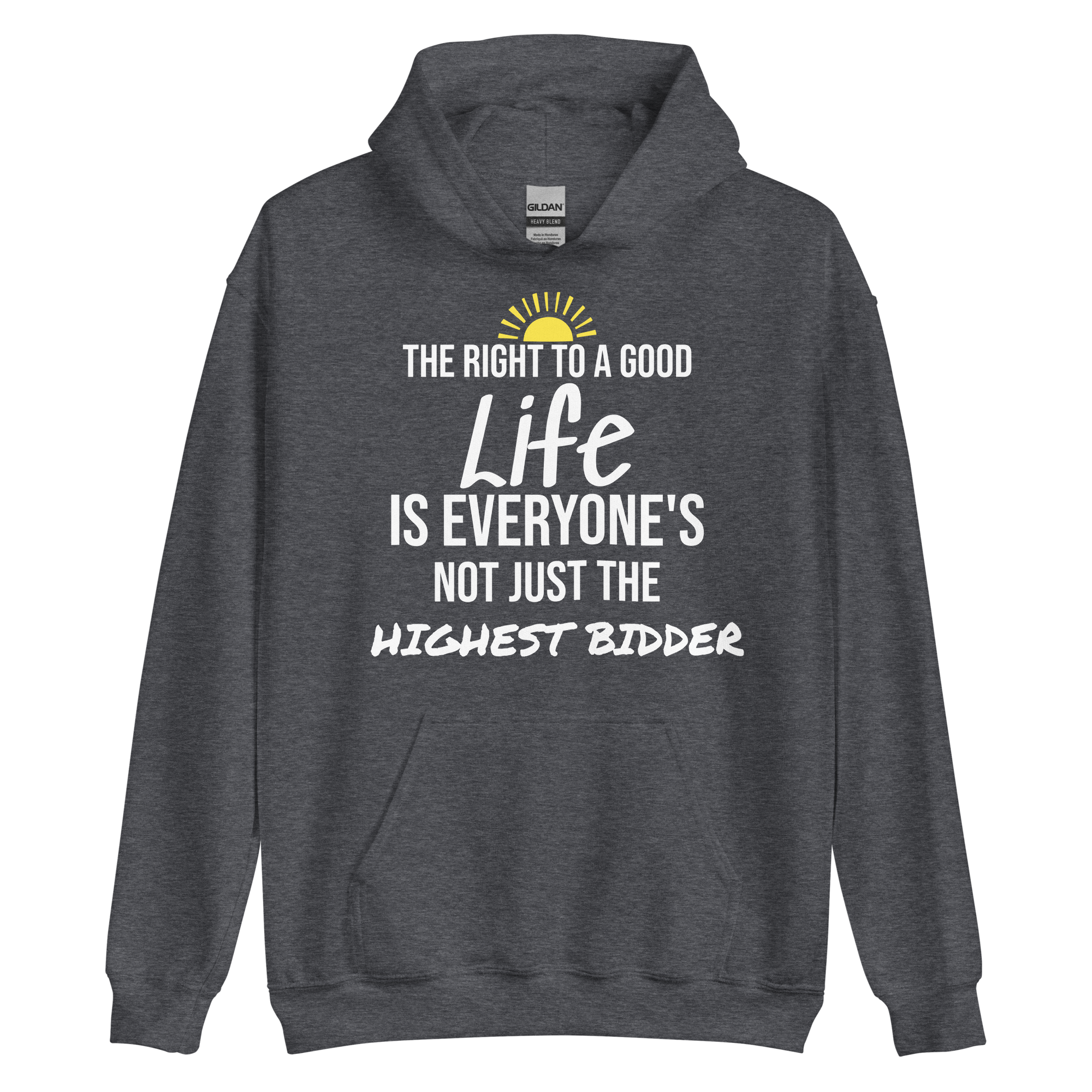 Labor Day Hoodie: Life Is Everyone's