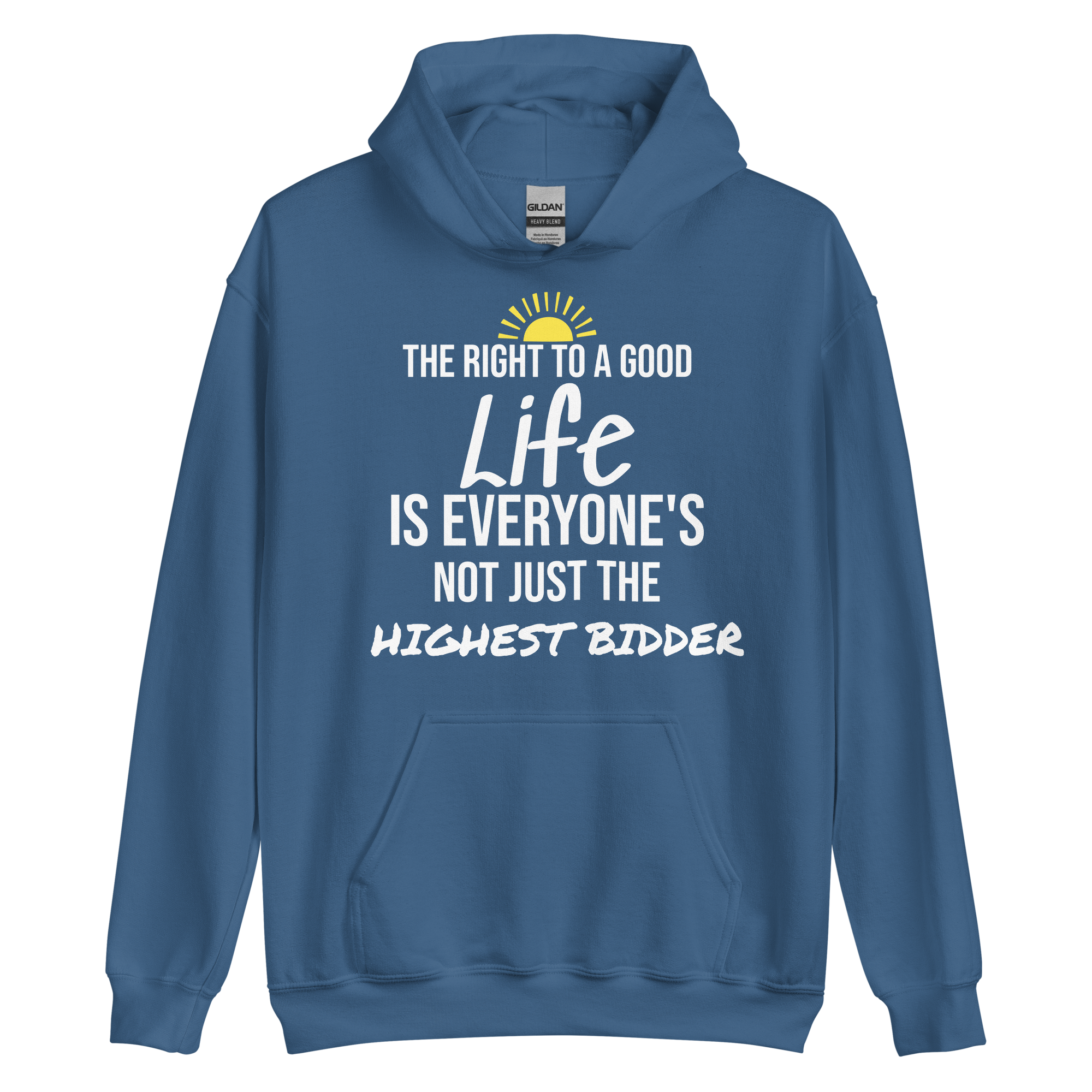 Labor Day Hoodie: Life Is Everyone's