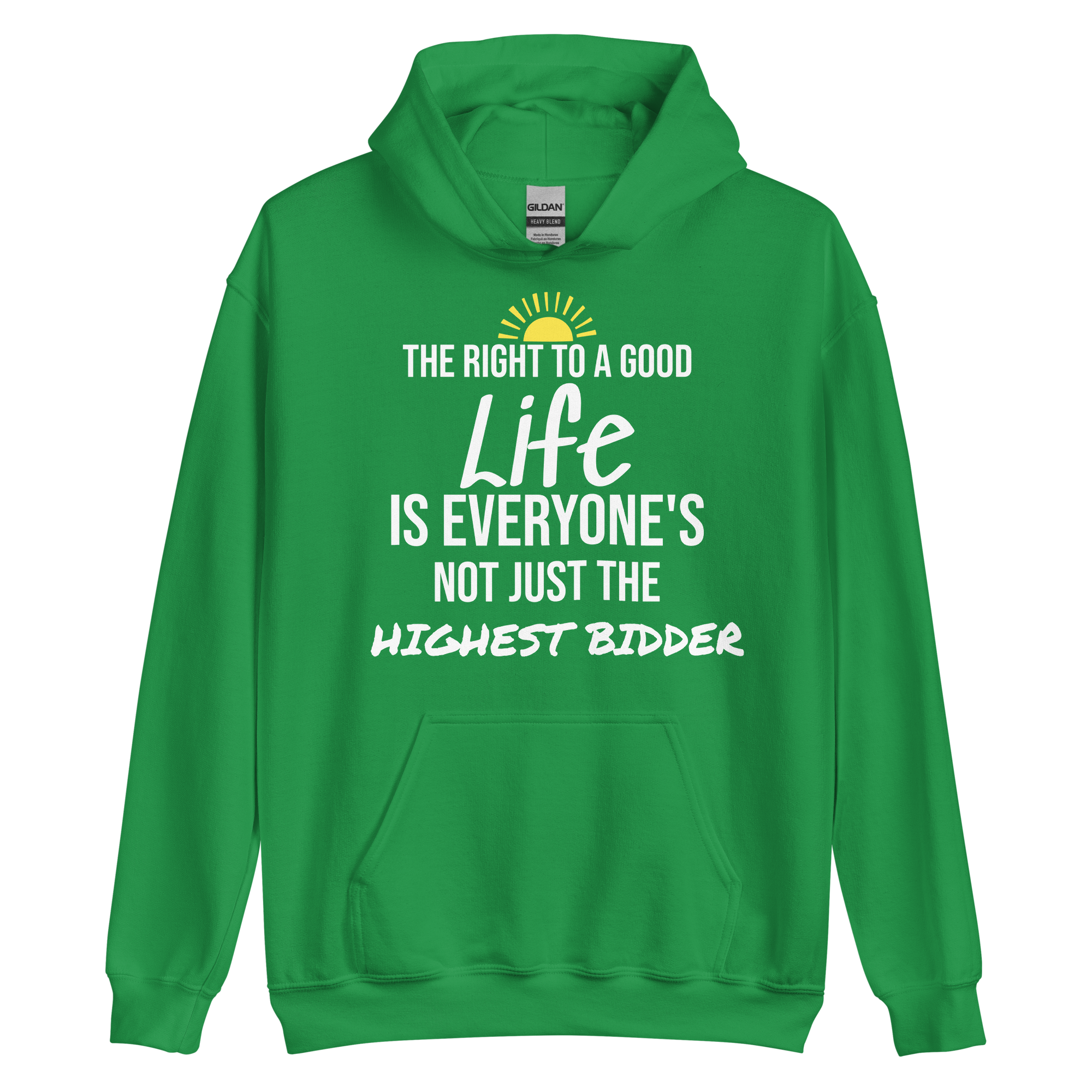 Labor Day Hoodie: Life Is Everyone's