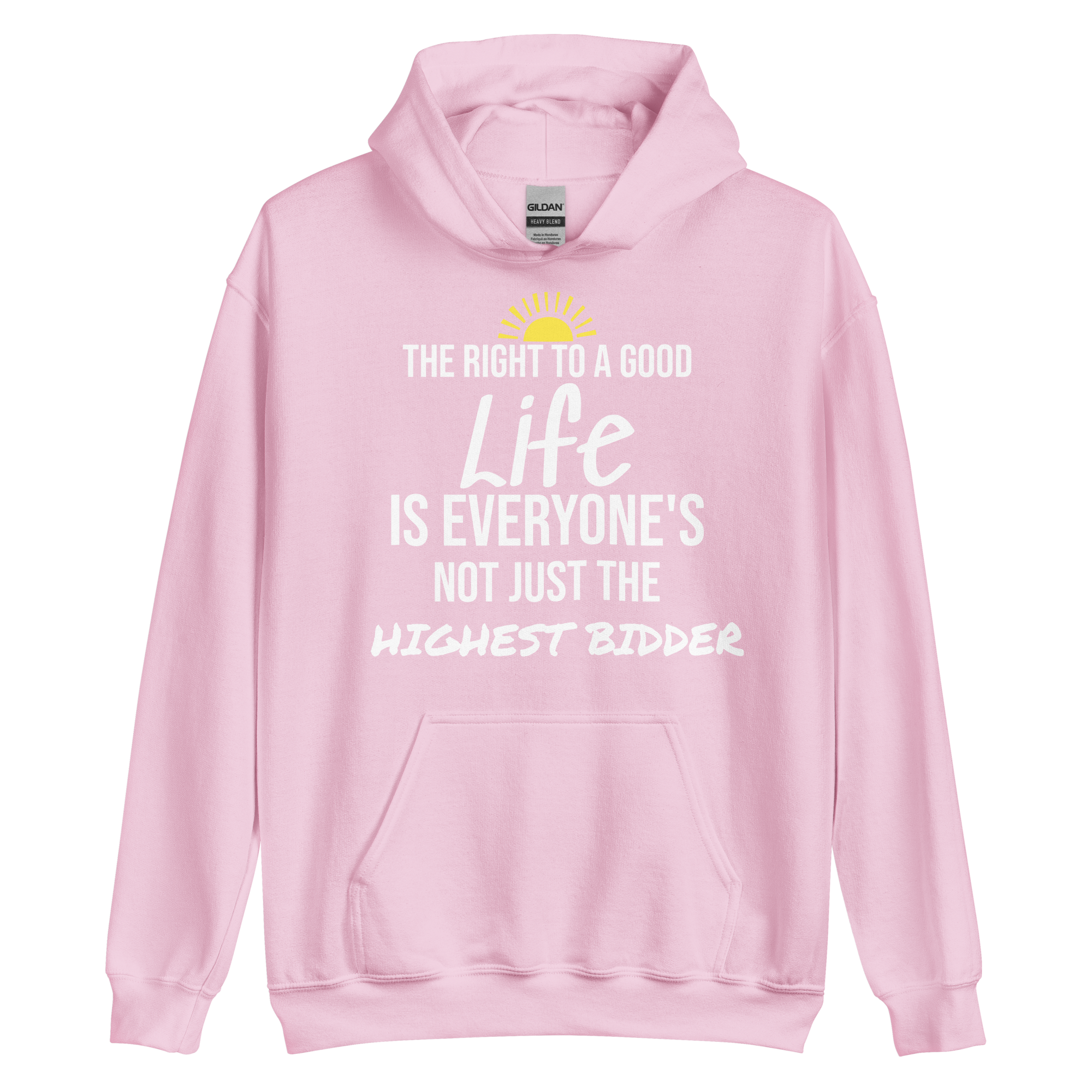 Labor Day Hoodie: Life Is Everyone's