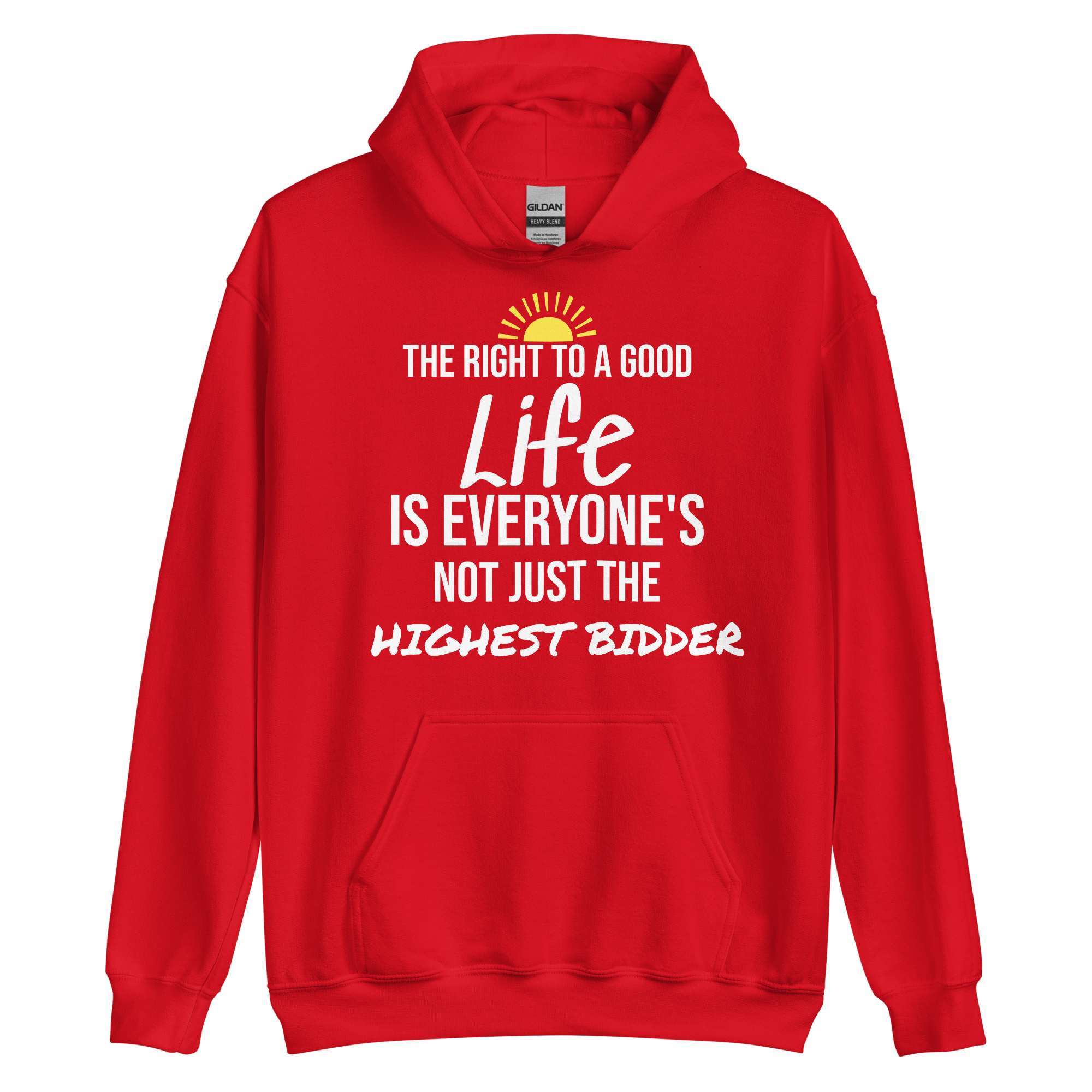 Labor Day Hoodie: Life Is Everyone's