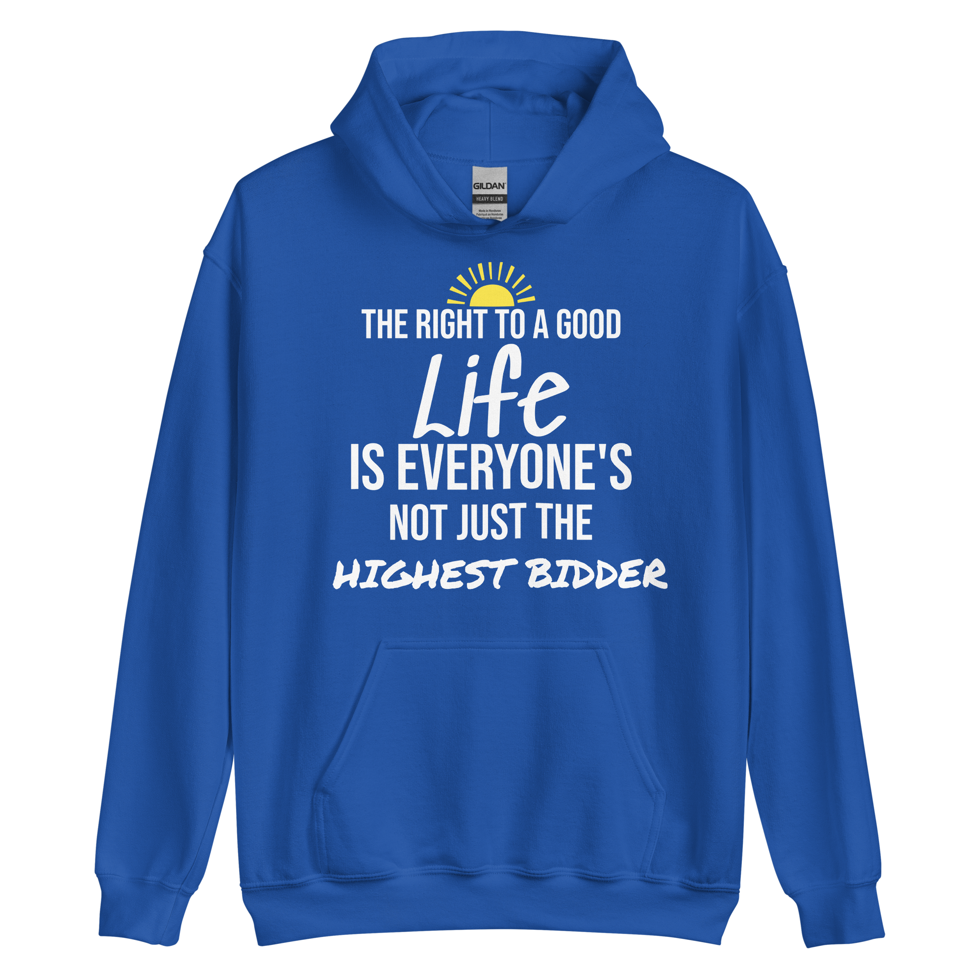 Labor Day Hoodie: Life Is Everyone's
